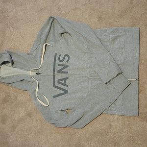 Vans zip up hoodie